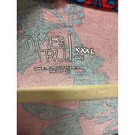 Time & Tru Red Navy Floral Long Sleeve Fall Autumn Dress Casual Size XXXL Holiday Photo 5