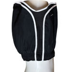 Nike Tempo Women's Mid Rise Running Shorts Black White Medium Photo 3