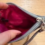 Coach  Black and Gray Wristlet with charm Photo 2