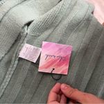 Chicwish New! Green Ribbed Open Front Longline Cardigan Womens S/M Photo 4