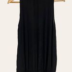 Monrow Black Crepe Basic Scoop Neck Sleeveless Jumpsuit Size Medium Photo 10