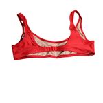 NWT J. Crew Heritage Scoop Neck Bikini Top Unpadded Womens Size XL NWT Red Photo 2