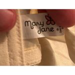 Vintage Mary Jane 1970s Satin Beige Minimizer Bra Size 34D NEW Tan Photo 2