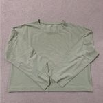 Aerie  Green Dream Jersey Long Sleeve Top in M Photo 6