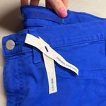 J Brand  Royal Blue Skinny Leg Mid-Rise Denim Jeans Japanese Luxe Twill Size 28 Photo 4