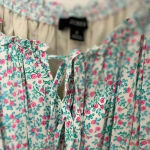 J.Crew Puff-sleeve midi dress in floral 🩵 Photo 6