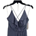 Jenny Packman for Dessy Sivlerstone JP1006 Ruffled Wrap High Photo 3