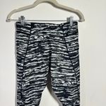 Nike Dri Fit Running Running Leggings Women L Black White Activewear Pant Sport Photo 4