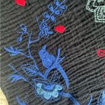 Johnny Was Like New Nahmad dress black embroidered gauze tunic dress Photo 5