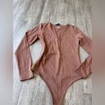 Amazon Brown Long Sleeve Bodysuit Photo 4