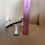 Circus by Sam Edelman CIRCUS SAM EDELMAN Slade Ruffle Vamp White Slip On Heels Shoe Women’s Sz 6.5 EUC Photo 9