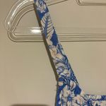 C&C California C&C linen Floral Women's sleeveless tank Top blue white medium Photo 4