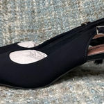 Walking Cradles Women's Jolly Dress Pump in Black Micro Size 8.5 Photo 0