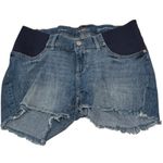 DL1961 CECELIA Maternity Blue Jean Shorts Size 28 Photo 3