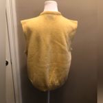 Jantzen Vintage 1990s-Y2K Pullover Vest Yellow Size Large + Bonus Vtg Scarf Photo 4