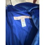 Hutch Velvet Blazer Romper Jacket Blue Size 4 New Photo 4