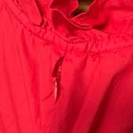LIONESS Red Lace Up Dress Size Medium Photo 6