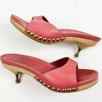 Miu Miu pink kitten studded heels Y2K Photo 3
