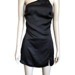 Princess Polly Black One Shoulder Mini Dress Photo 1