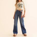 Levi's Levi’s ribcage wide leg high waisted jeans size 30 Photo 2