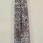 🦋 Animal Print Halter Wide Leg Jumpsuit Medium Photo 0