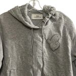 Coach Women's Gray Hoodie Sweatshirt Size L with Pockets Photo 5