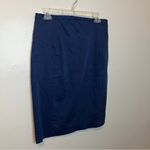 EXPRESS  Design Studio Solid Pencil Skirt Dark Royal Blue Size 8 Photo 1