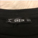 SheIn black sweatshirt with tassels, Medium Photo 2