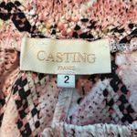 CASTING France faux silk python print pants Pink Size 2 Photo 7