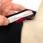 Lovers + Friends Golden Ray Maxi Dress Black Red Floral Rose Print Size Small Photo 12