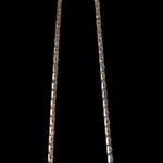 Vintage 14KGP Gold Plated Textured Link Necklace 18ā 8.15g Jewelry Photo 0