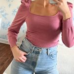 Apricot Lane Pink Long Sleeve Top Photo 1