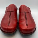 Josef Seibel Carole mule in red leather size 39 or 8. New with box Photo 1