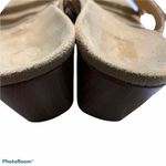 Vionic  Radia Gold Cork Wedge Comfort Sandals Women's‎ Size 7 Photo 9