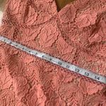 Just Me crochet lace tiered midi dress size M Photo 8