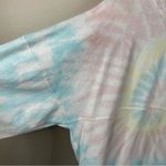 Disney Walt  World Shirt Pastel Tie Dye Rainbow Glitter Spirit Jersey Womens M Photo 5