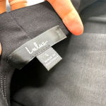 Lulus NWOT Simply Enchanted Black Butter Soft Halter Bodycon Midi Dress Large Photo 5