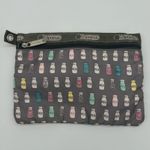 LeSportsac Small Bag - Gray with Milk Bottles - 8.75” X 6.5” Photo 0