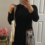 Tory Burch large canvas tote bag. Ivory Photo 10