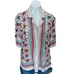 Scotch & Soda Hawaiian Shirt SIZE 10 Starfish Vacation Oversized Boxy Top $148 Photo 5