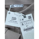 ZARA  women polo shirt long sleeve oversized size S Photo 7