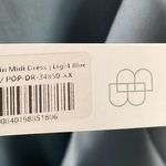 Baltic Born  Poppy Satin Midi Dress Light Blue Photo 6