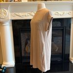 Wenrine Comfy Khaki Pocket Tee Dress New Tan Photo 2