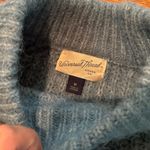 Universal Threads Universal Thread Baby Blue Chunky Knit Pullover with mock neck & balloon sleeves Photo 2
