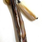 Silpada  sterling silver long necklace with genuine leather cord, and multi charm Photo 13