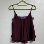 Free People Purple Sequin Turn It On Satin Cami Sz S Photo 1