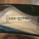 Vintage Tokio Kumagai Paris Green Patent Leather Heels Rare 80s Designer 9US 40 Size 9 Photo 7