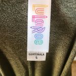 LuLaRoe  Womens Top Size Small‎ Perfect T Tunic Olive Shirt Green Heathered Solid Photo 3