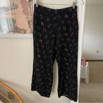 Marine layer BOGO  Kiley Floral Pants - Black India Floral Print Photo 4