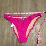 J.Crew Bright Pink 1989 Heritage Bikini Bottom Cheeky Small Vacation High Leg Photo 3